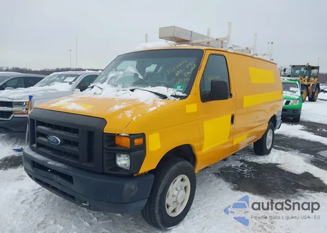 2008 Ford E-250 Commercial/Recreational z USA, uszkodzony, nr VIN 1FTNE24L18DA85250